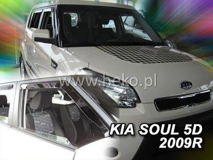 HEKO Wind Deflectors for KIA SOUL (2009-2014) 5-door - 2 pc. front