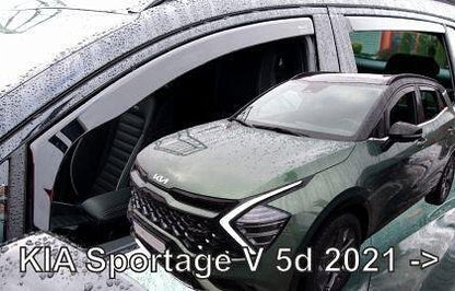 Deflectoare de vânt HEKO pentru Kia Sportage 5 (2021+) 5 uși - 4buc. față și spate
