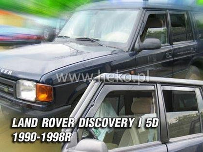 Deflectoare de vânt pentru LAND ROVER DISCOVERY (1990-1998) 4 bucăți, față și spate