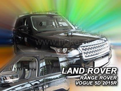 HEKO Wind Deflectors for LAND ROVER RANGE ROVER VOGUE (2012+) 4 pcs. front and rear