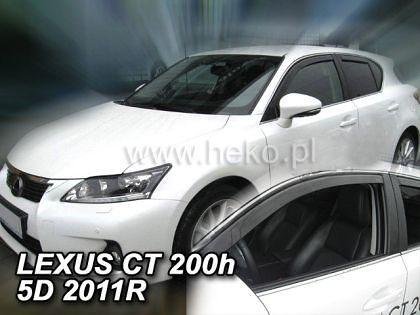 Deflectoare de vânt HEKO pentru LEXUS CT 200H (2011+) 5 uși - 2 buc. față