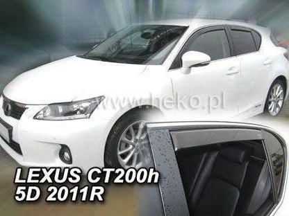 Ветробрани HEKO за LEXUS CT 200H (2011+) 5 врати - 4бр. предни и задни
