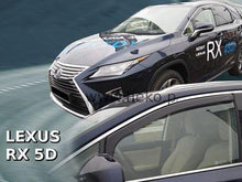 HEKO Wind Deflectors for LEXUS RX (2016+) 5-door - 2pc. front