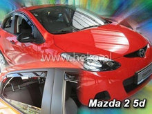 HEKO Wind Deflectors for MAZDA 2 (2003-2007) 5-door - 4 pcs. front and rear
