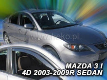 Deflectoare de vânt pentru MAZDA 3 (2003-2009) 5 uși, sedan - 2 buc. față