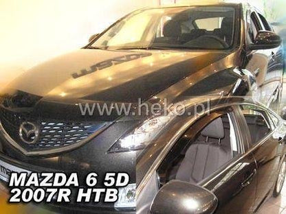 Deflectoare HEKO pentru MAZDA 6 (2007-2013) 5 uși - 4 buc. față și spate
