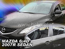 Deflectoare de vânt HEKO pentru MAZDA 6 (2007-2013) 5 uși, Sedan - 2 buc. față