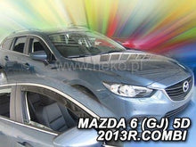 Deflectoare HEKO pentru MAZDA 6 (2013+) 5 uși, Sedan, combi - 2 buc. față
