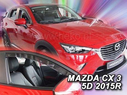Ветробрани HEKO за MAZDA CX 3 (2015+) 5 врати - 2бр. предни
