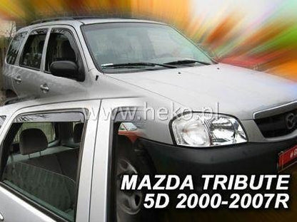 Ветробрани HEKO за MAZDA TRIBUTE (2000-2007) 5 врати - 4бр. предни и задни
