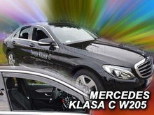 Deflectoare HEKO pentru MERCEDES C-Class W205 (2015-2021) Sedan, Combi - 2 bucăți față
