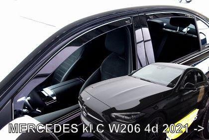 Paravanturi HEKO pentru Mercedes C W206 4D (2021+) Sedan 4 uși - 4buc. față și spate