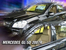 HEKO Wind Deflectors for MERCEDES GL X164 (2007-2013) 5-door - 2 pc. front