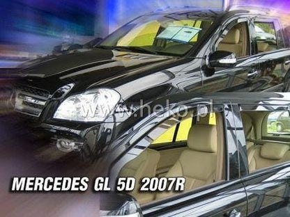Deflectoare HEKO pentru MERCEDES GL X164 (2007-2013) 5 uși - 2 buc. față