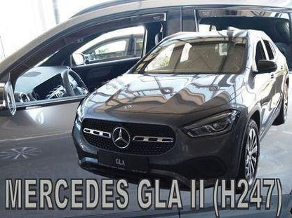 Deflectoare HEKO pentru MERCEDES GLA II (H247)(2020+) - 4 buc. față și spate
