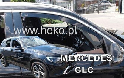 Deflectoare HEKO pentru MERCEDES GLC X253 (2016+) 5 uși - 2 buc. față