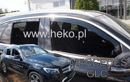Ветробрани HEKO за MERCEDES GLC X253 (2016+) 5 врати - 4бр. предни и задни