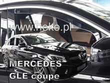 HEKO Wind Deflectors for MERCEDES GLE Coupe C292 (2016+) 5 Door - 2pc. front