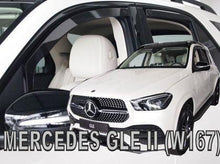 Deflectoare de vânt HEKO pentru MERCEDES GLE II (W167) (2019+) - 4 bucăți față și spate