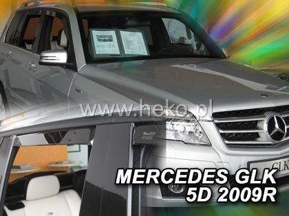 Deflectoare de vânt HEKO pentru MERCEDES GLK X204 (2008+) 5 uși - 4buc. față și spate