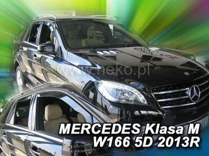 Ветробрани HEKO за MERCEDES ML W166 (2011+) / GLE W292 (2016-2019) - 4бр. предни и задни