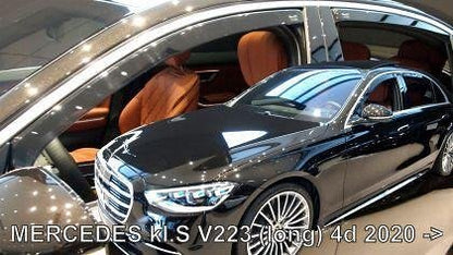Ветробрани HEKO за Mercedes S-Class V223 (2020+) sedan long - 4бр. предни и задни