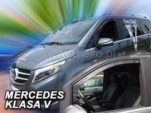 HEKO Wind Deflectors for MERCEDES VANEO W414 (2002-2005) 5-door - 2pc. front