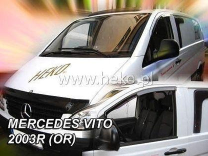 Ветробрани HEKO за MERCEDES VITO / VIANO W639 (2003-2014) - лепящи