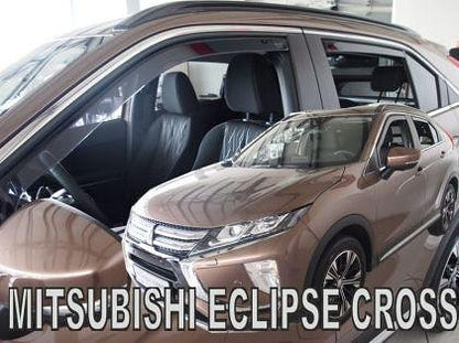 Wind Deflectors for Mitsubishi Eclipse Cross (2018+) - 4pcs. front and rear