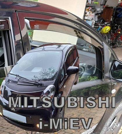 Wind Deflectors HEKO for MITSUBISHI I-MIEV / PEUGEOT ION (2010+) - 2 pcs. front