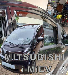 Deflectoare de vânt HEKO pentru MITSUBISHI I-MIEV / PEUGEOT ION (2010+) - 2 bucăți față