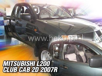 HEKO Wind Deflectors for MITSUBISHI L-200 (1999-2006) 4-door - 2pc. front