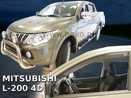 Deflectoare HEKO pentru MITSUBISHI L-200 (2015+) 4 uși - 2 buc. față