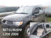 Deflectoare HEKO pentru MITSUBISHI L-200 (2015+) 4 uși - 4 buc. față și spate