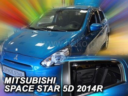 Ветробрани за MITSUBISHI SPACE STAR (2014+) 5 врати - 4бр. предни и задни