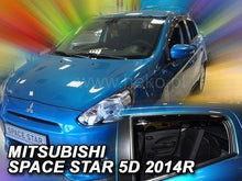 Deflectoare de vânt pentru MITSUBISHI SPACE STAR (2014+) 5 uși - 4buc. față și spate