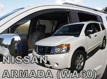 Apărători de vânt HEKO pentru NISSAN Armada CWA60 (2004-2016) - 4 buc. față