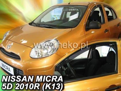 Ветробрани HEKO за NISSAN MICRA (2010+) 5 врати - 4бр. предни и задни