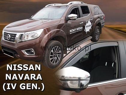 Deflectoare HEKO pentru NISSAN NAVARA (2014+) 4 uși - 2 buc. față