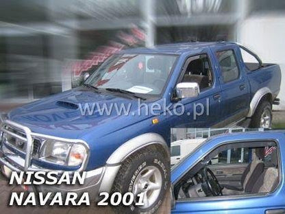 Ветробрани HEKO за NISSAN NAVARA / PICK UP (2001-2005) 2/4 врати - 2бр. предни