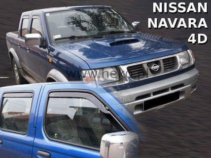 Ветробрани HEKO за NISSAN NAVARA / PICK UP (2001-2005) 4 врати - 4бр. предни и задни