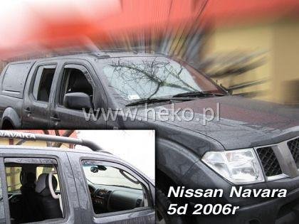Ветробрани HEKO за NISSAN NAVARA / PICK UP (2005-2014) 4 врати - 2бр. предни
