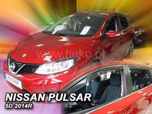 Ветробрани HEKO за NISSAN PULSAR (2014+) 5 врати - 4бр. предни и задни