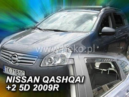 Ветробрани HEKO за NISSAN QASHQAI (+2) (2008-2013) 5 врати - 4бр. предни и задни