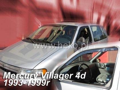 Wind Deflectors for NISSAN QUEST / MERCURY VILLAGER (1993-1999) Sedan - 2pc. front