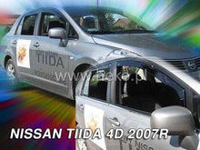 Deflectoare HEKO pentru NISSAN TIIDA (2007+) 4 / 5 uși - 2 buc. față
