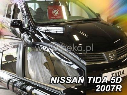 Ветробрани HEKO за NISSAN TIIDA (2007+) 5 врати - 4бр. предни и задни