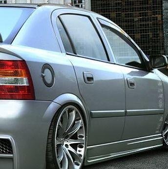 HEKO Wind Deflectors for OPEL ASTRA G (1998-2004) 4/5-door - 2pc front