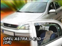 Deflectoare de vânt HEKO pentru OPEL ASTRA G (1998-2004) 5 uși, Sedan - 4 bucăți față și spate