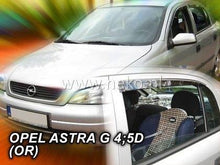 Deflectoare de vânt HEKO pentru OPEL ASTRA G (1998-2004) 5 uși, Sedan - 4 buc. față și spate - Cu adeziv